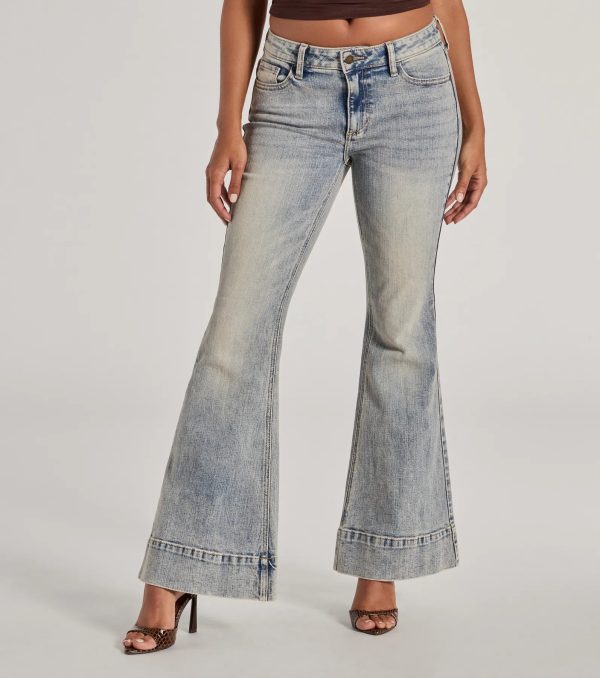 So Fab Mid-Rise Flared Tinted Wash Denim Jeans - Image 4