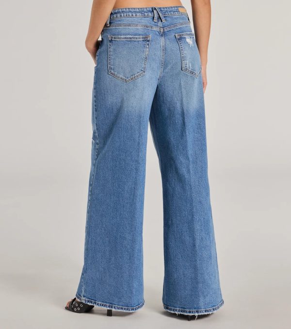 Effortless Fave Mid-Rise Wide-leg Jeans - Image 2