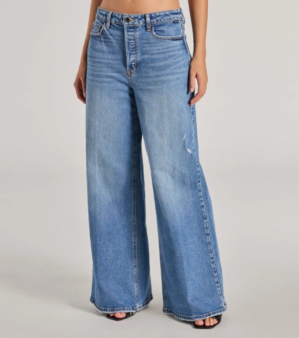 Effortless Fave Mid-Rise Wide-leg Jeans - Image 4