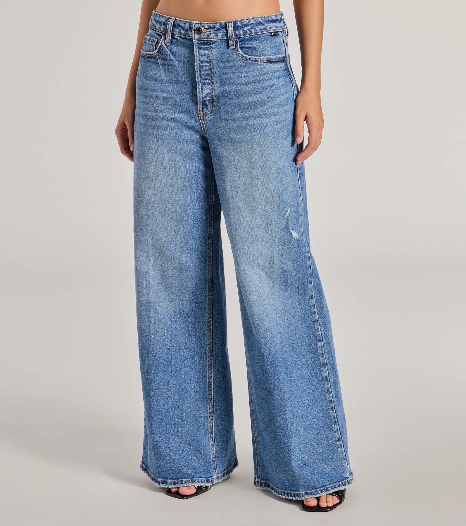 Effortless Fave Mid-Rise Wide-leg Jeans - Image 4