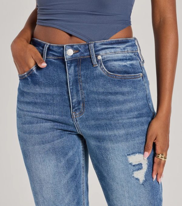 High-Rise Straight Cropped Jeans by Windsor Denim - Image 7