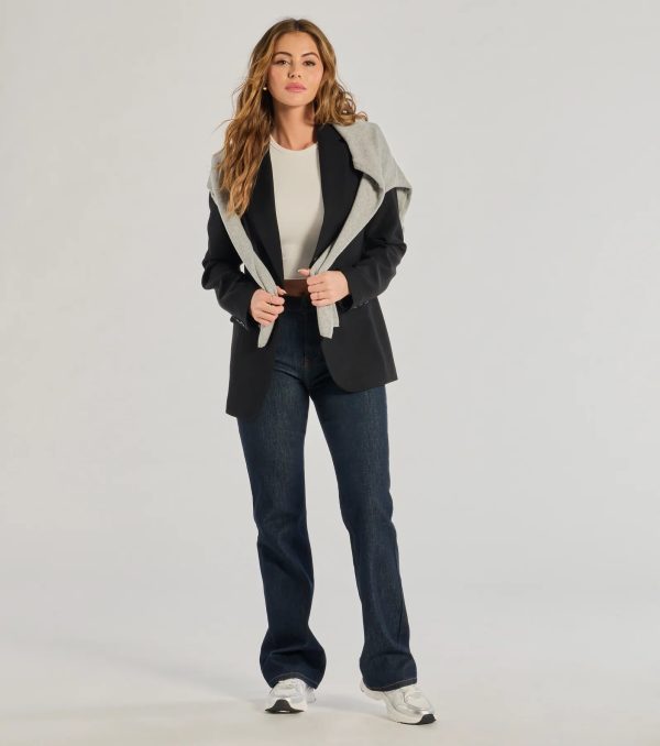 Elevated Chic High-Rise Straight Leg Denim Jeans - Image 2