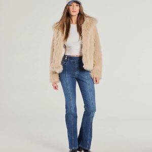 Good Vibes Mid-Rise Flared Denim Jeans