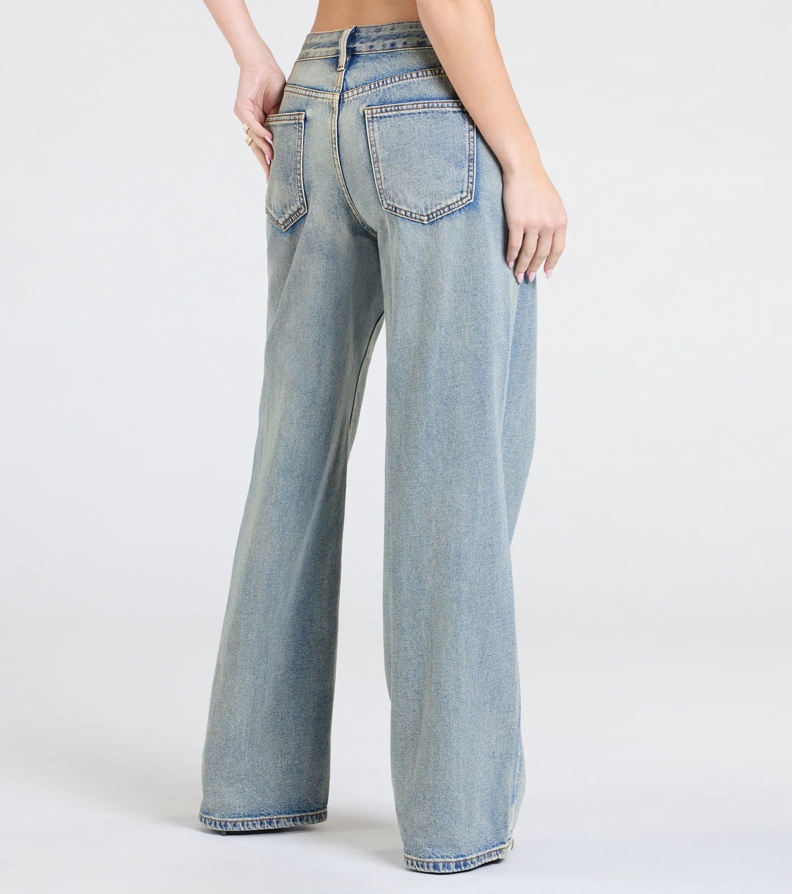 Fresh Take Mid-Rise Baggy Denim Jeans - Image 2