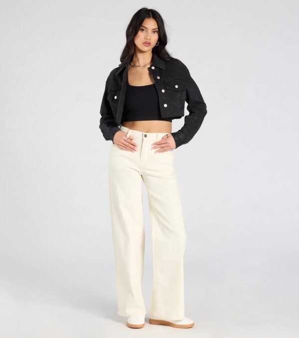 Perfect Day High-Rise Straight Leg Denim Jeans - Image 2
