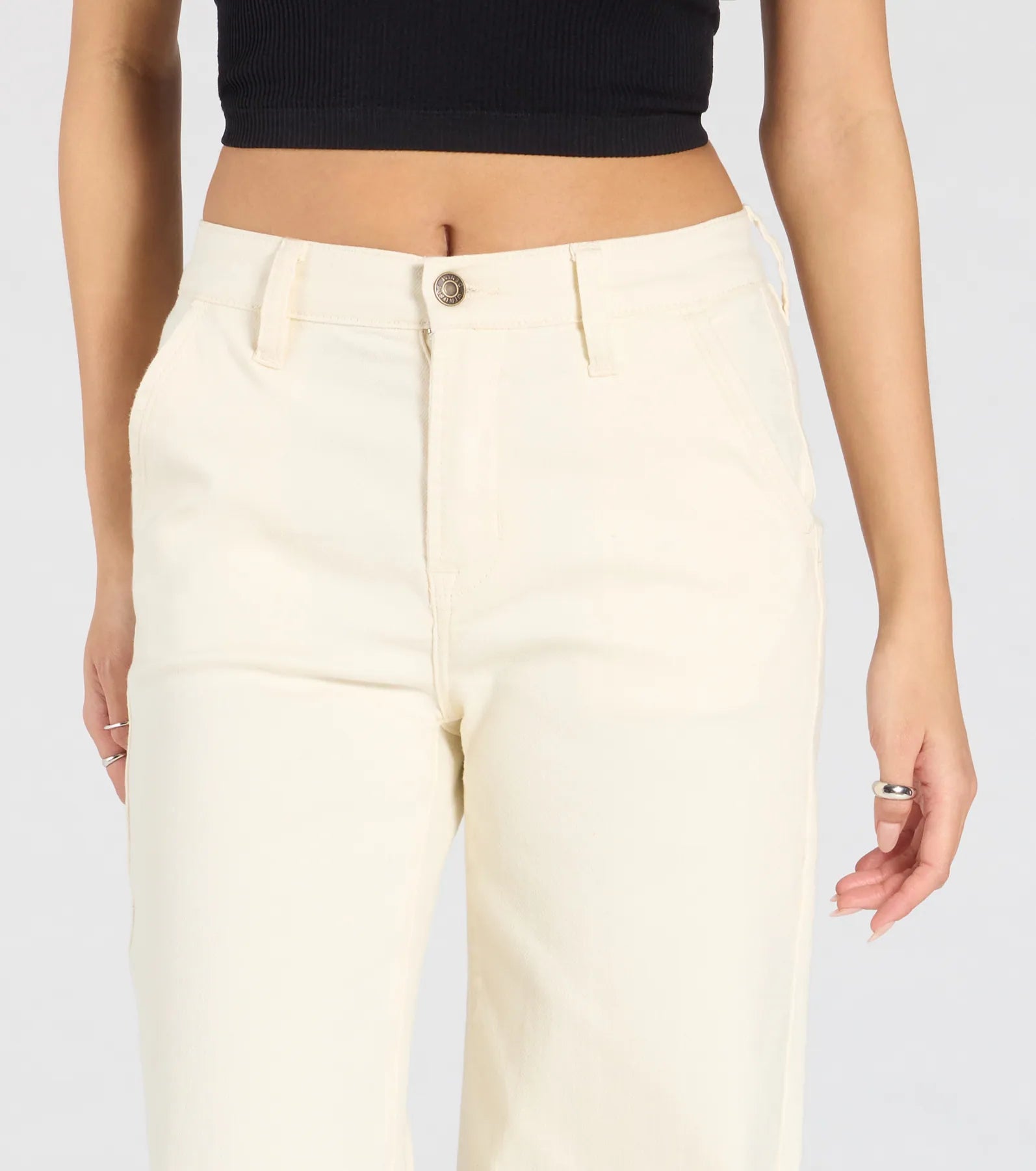 Perfect Day High-Rise Straight Leg Denim Jeans - Image 4