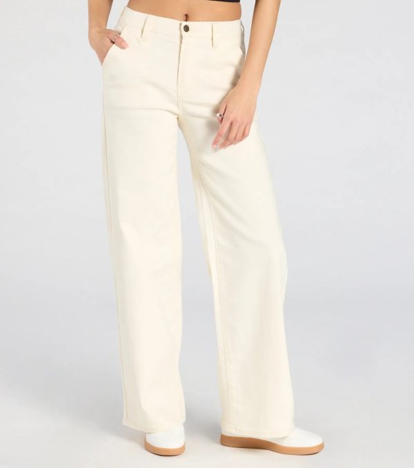 Perfect Day High-Rise Straight Leg Denim Jeans - Image 5
