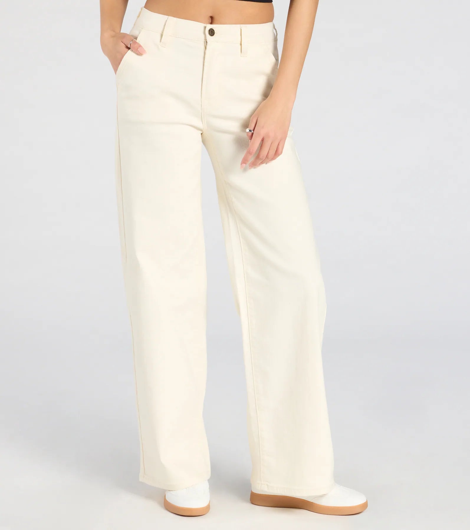 Perfect Day High-Rise Straight Leg Denim Jeans - Image 5