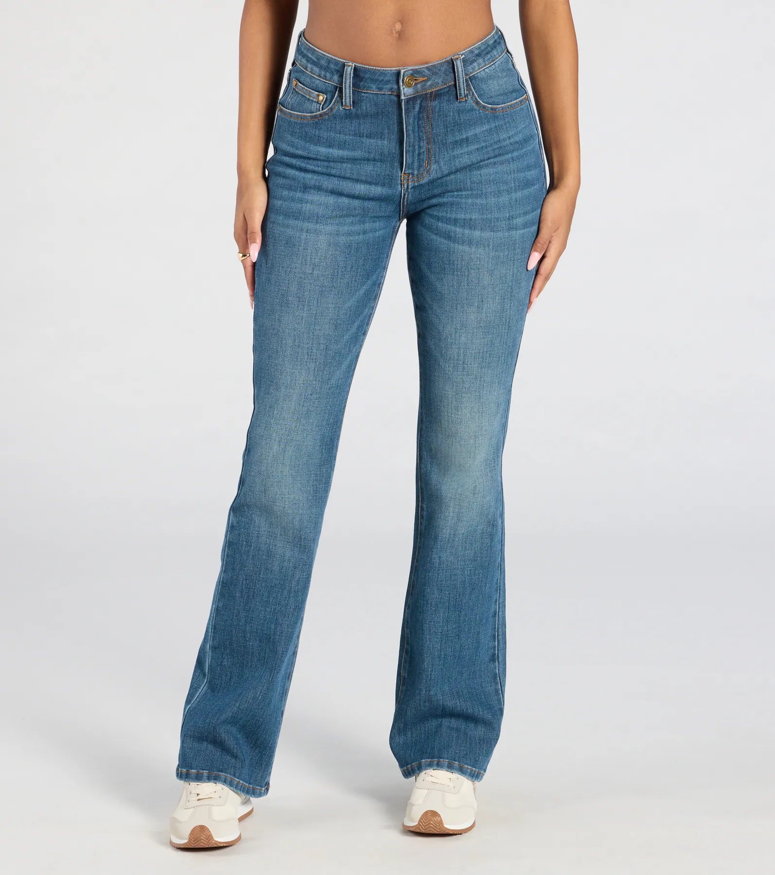 So Far So Good High-Rise Bootcut Denim Jeans - Image 4