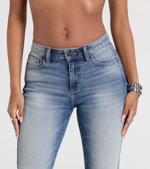 Got A Flare For It High Rise Denim Jeans - Image 3