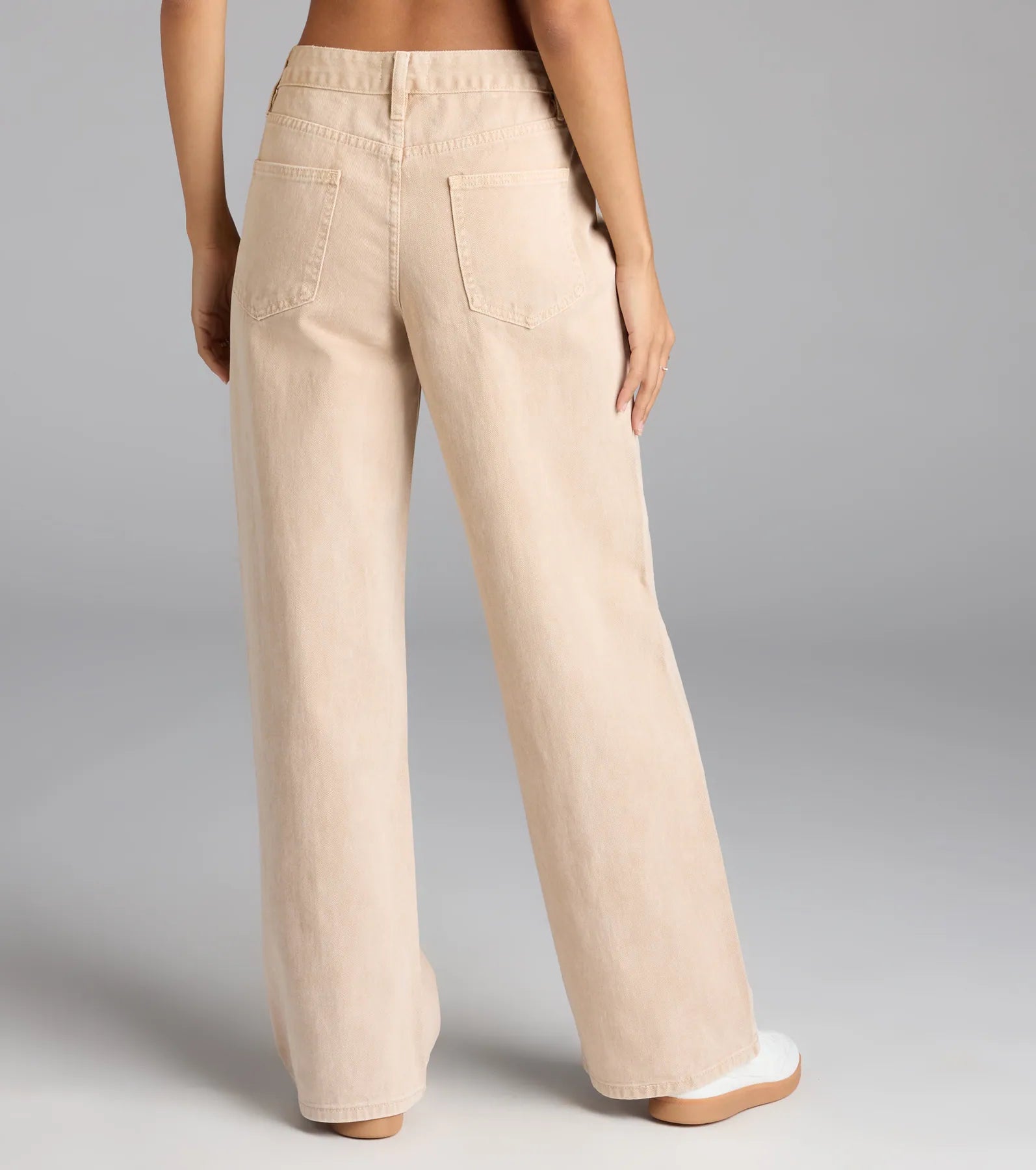 Fresh Vibes Mid-Rise Wide Leg Denim Jeans - Image 2