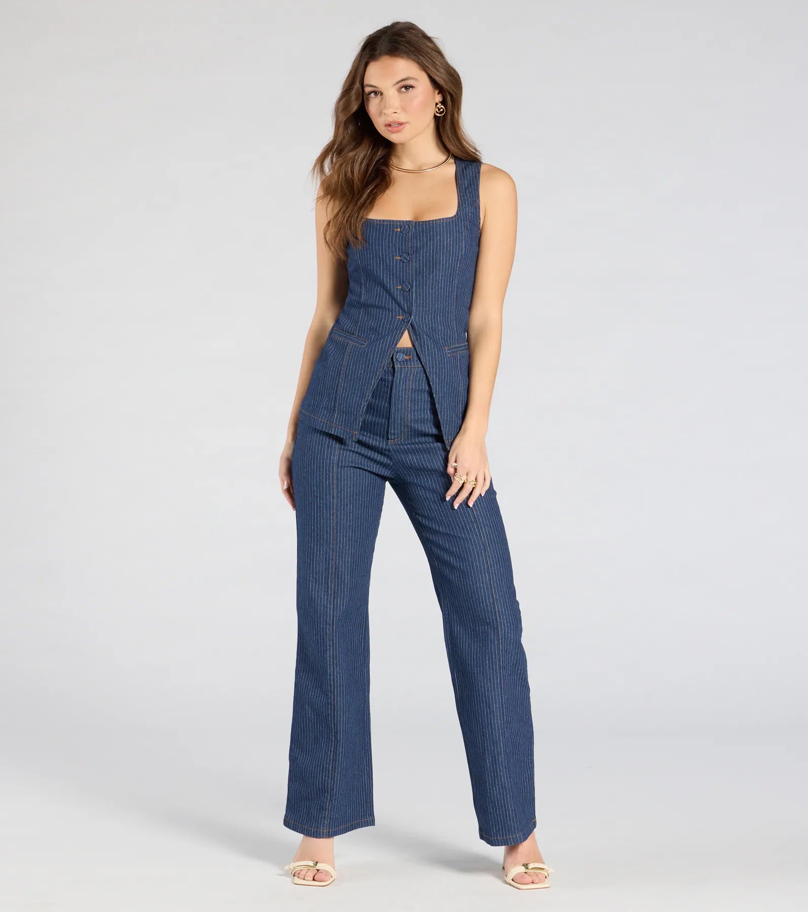 Fresh Perfection High-Rise Wide-Leg Denim Pants - Image 2