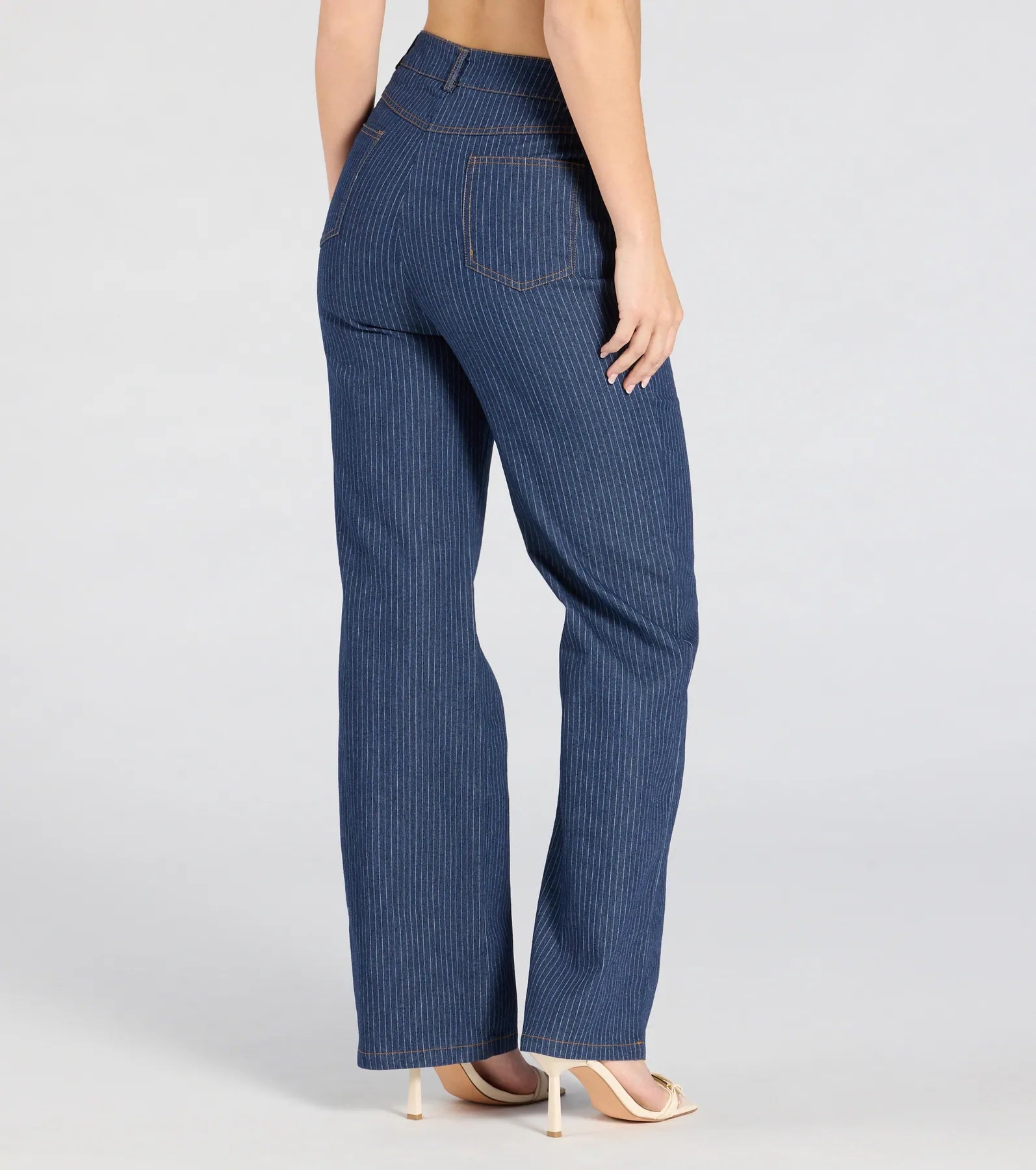 Fresh Perfection High-Rise Wide-Leg Denim Pants - Image 3
