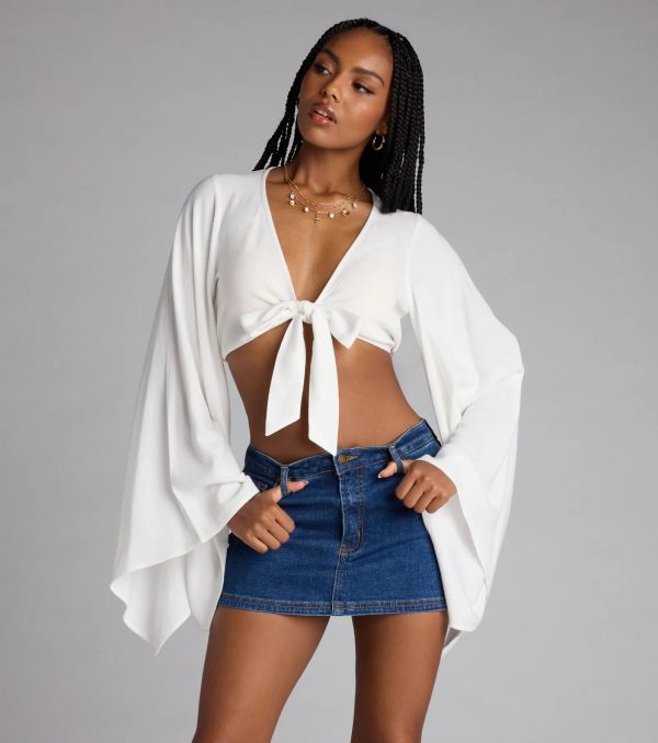 Mini Mood Activated Denim Skort - Image 4
