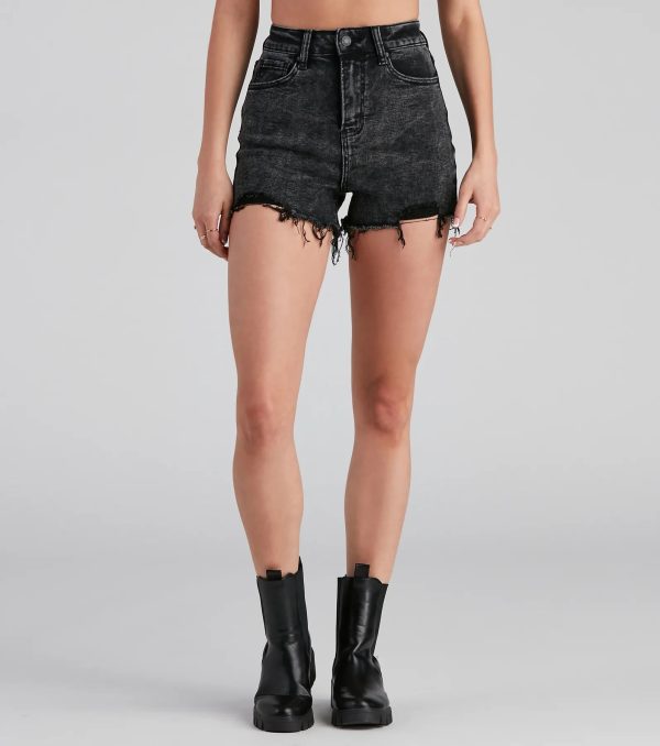 Reese Distressed Mom Shorts by Windsor Denim - Image 4