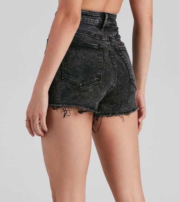 Reese Distressed Mom Shorts by Windsor Denim - Image 5