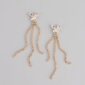 Twinkle And Flutter Butterfly Earrings