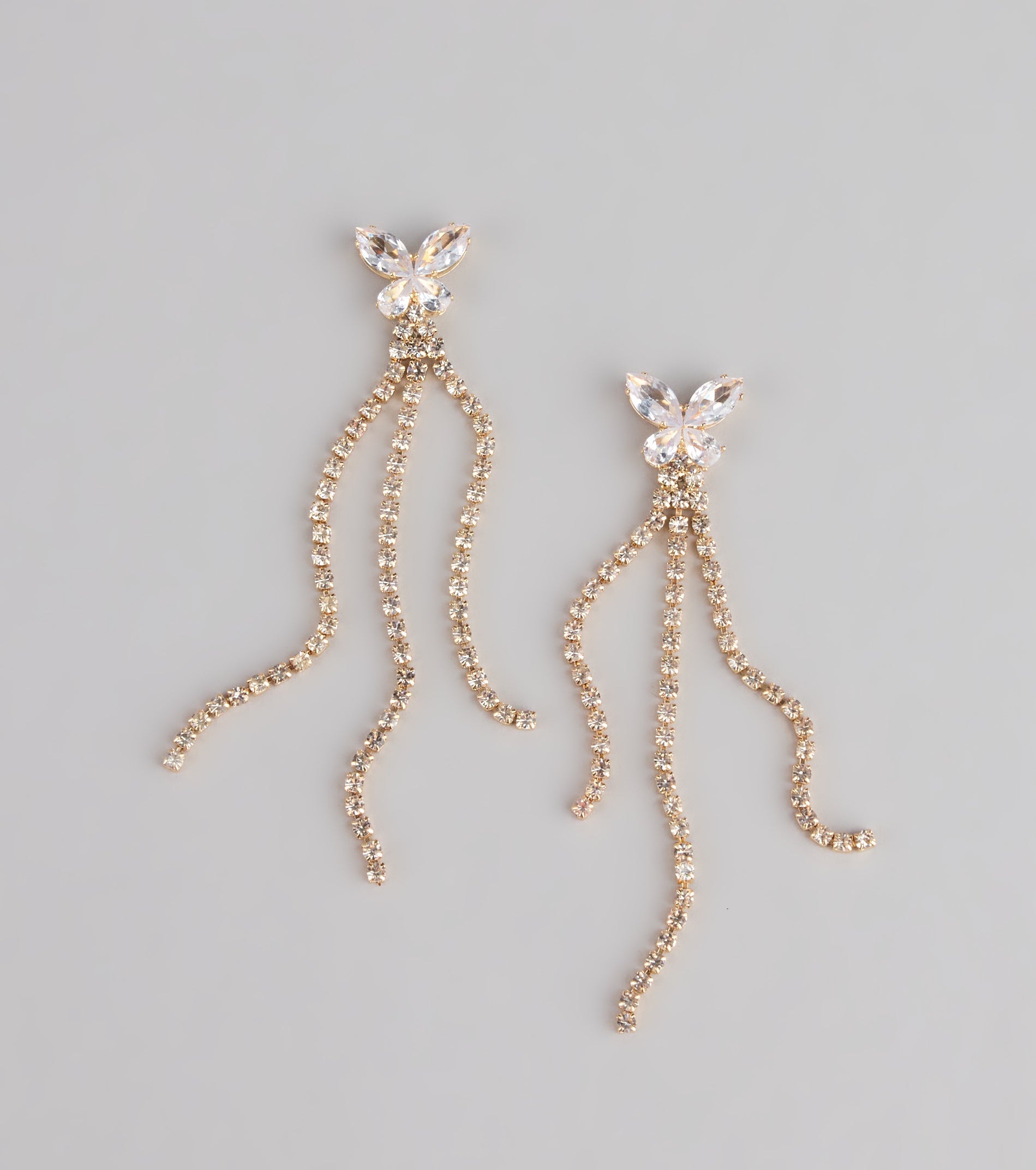 Twinkle And Flutter Butterfly Earrings