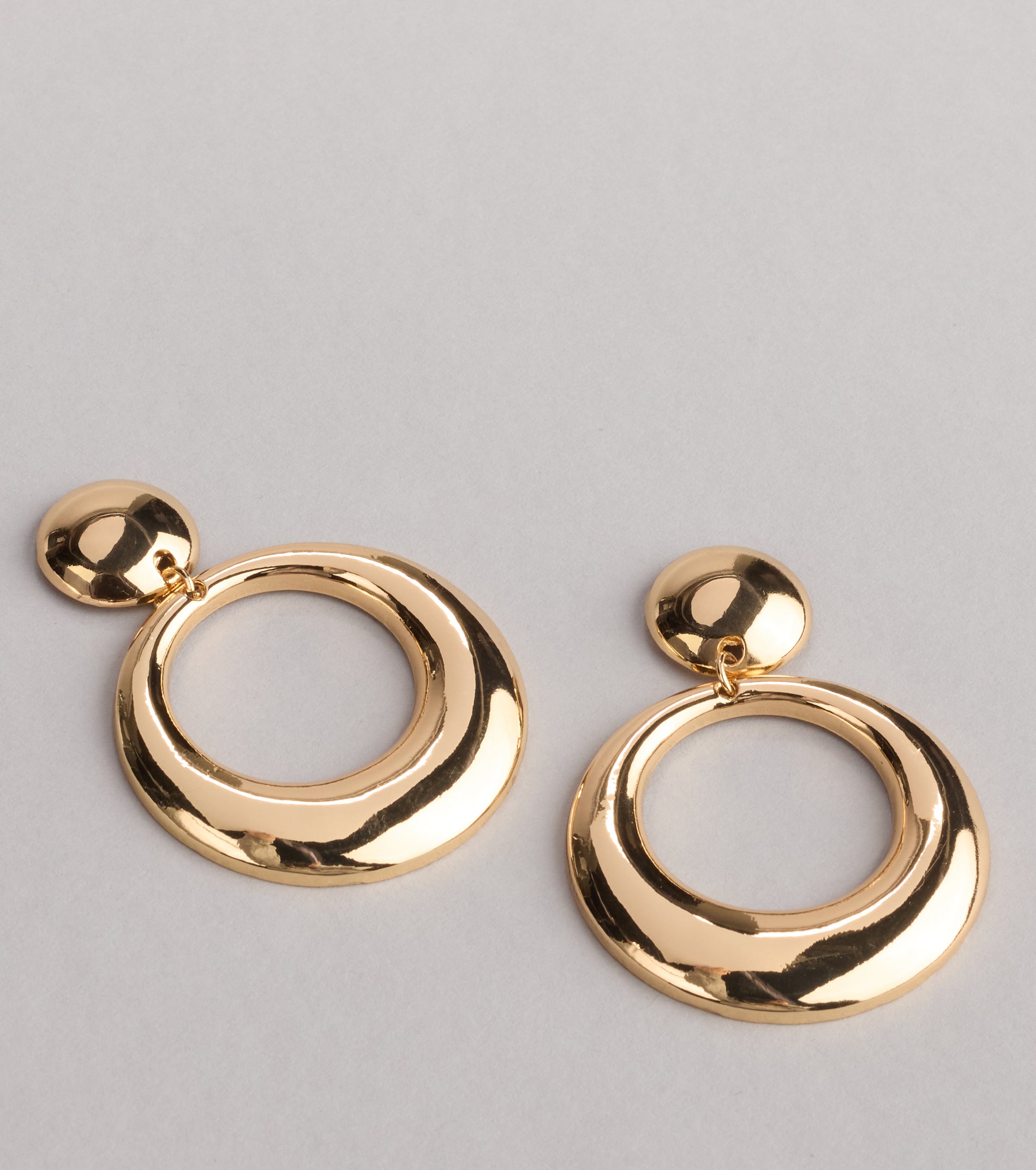 All About Shine Statement Earrings - Image 3