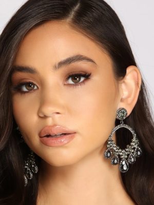 She's A Gem Statement Earrings