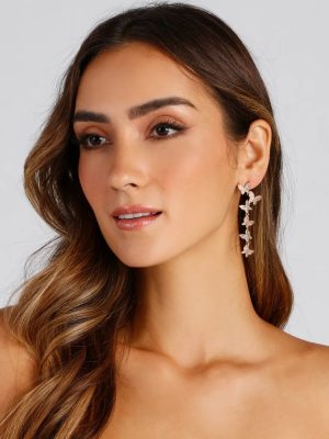 Dreamy Iridescent Butterfly Earrings