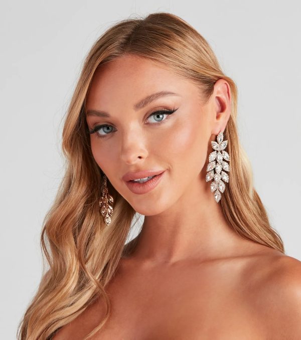 One For Glam Marquise Earrings - Image 4