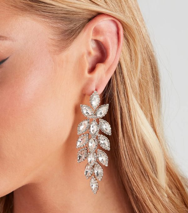 One For Glam Marquise Earrings - Image 5