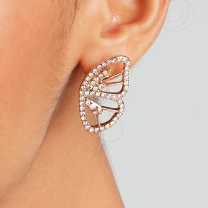 Enchanting Sparkle Butterfly Earrings