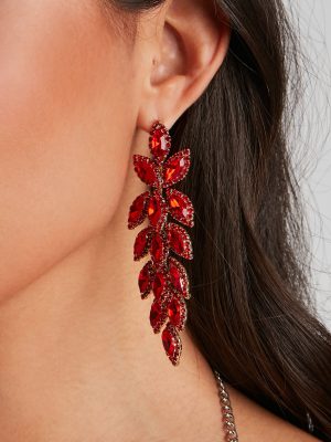Marquise Rhinestone Earrings