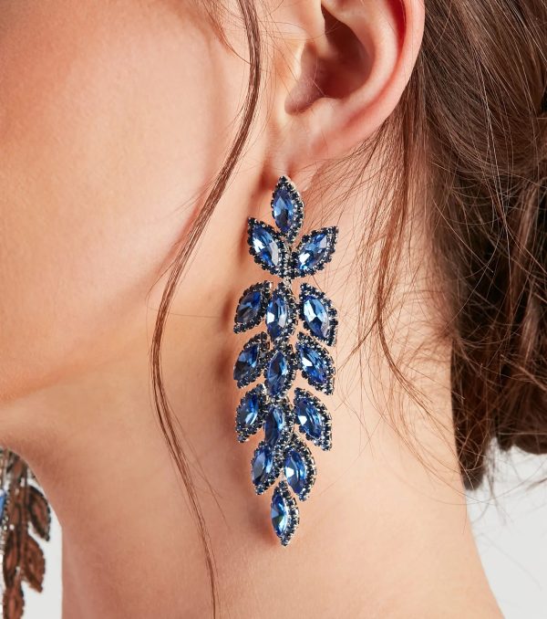 Elegant Stunner Marquise Gemstone Earrings - Image 2