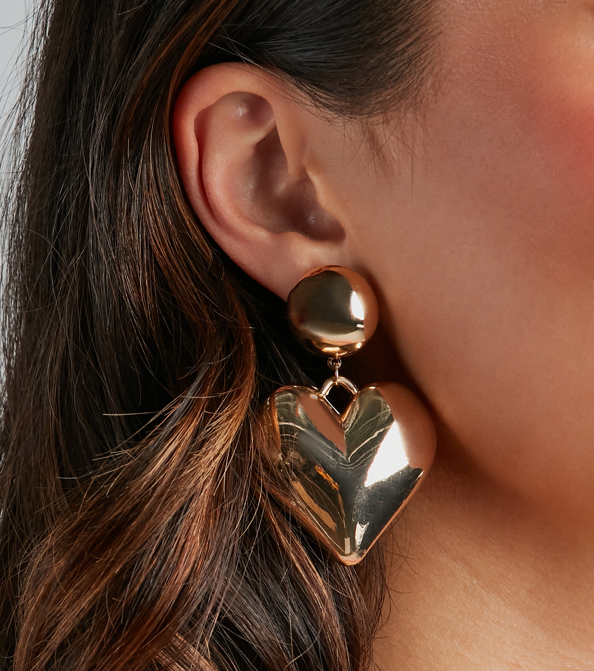 Heart of Gold Earrings - Image 2