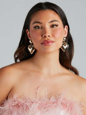 Heart of Gold Earrings