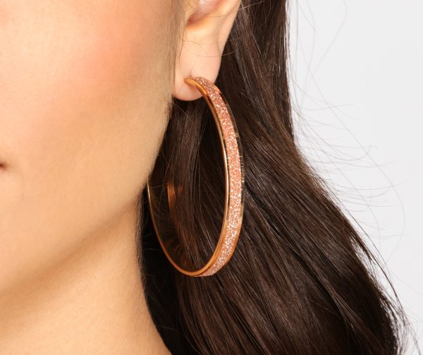 A Shimmering Trio Hoop Earring Set - Image 2