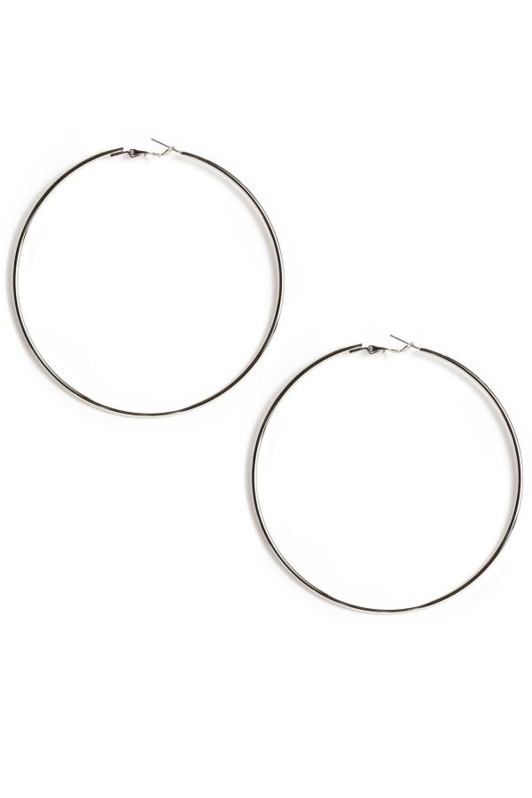 Large Sleek Hoops - Image 4