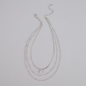 Layers of Luxe Teardrop Cubic Zirconia Necklace