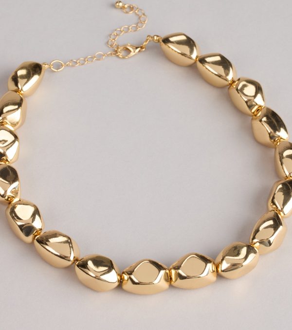 Giving Luxe Statement Beaded Necklace - Image 3