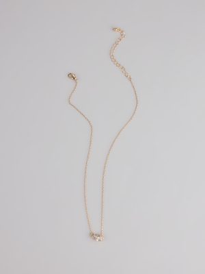 Sweet Spark Dainty Heart Necklace