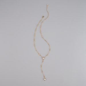 Dainty Glow Rhinestone Necklace
