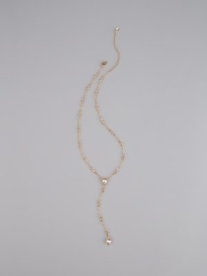 Dainty Glow Rhinestone Necklace