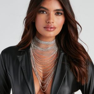Beauty Statement Necklace And Earrings