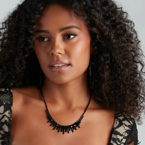 Boho Darling Fringe Beaded Necklace