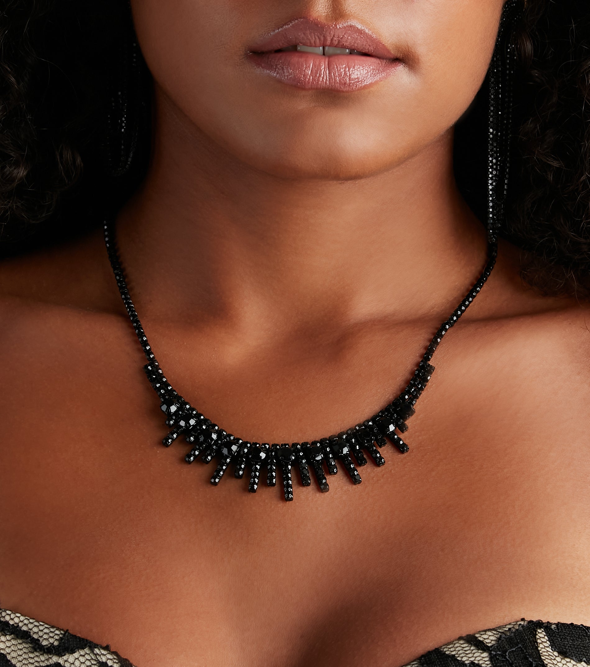 Boho Darling Fringe Beaded Necklace - Image 2