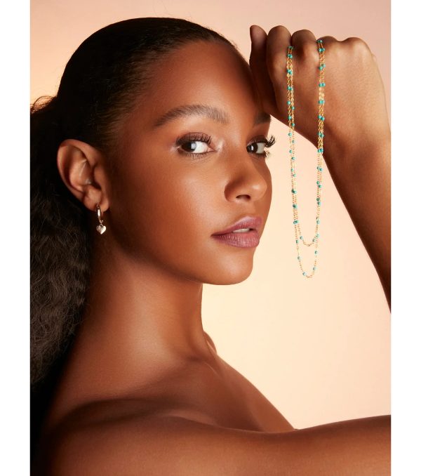 On Trend Layered Bead Necklace - Image 3