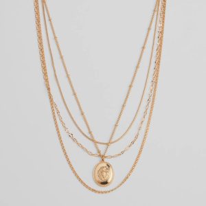 Layered Sleekness Pendant Necklace
