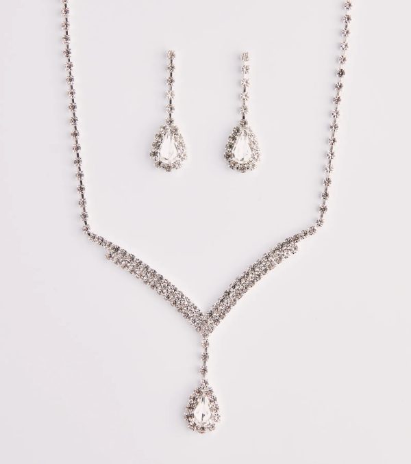 Teardrop Rhinestone Set - Image 2