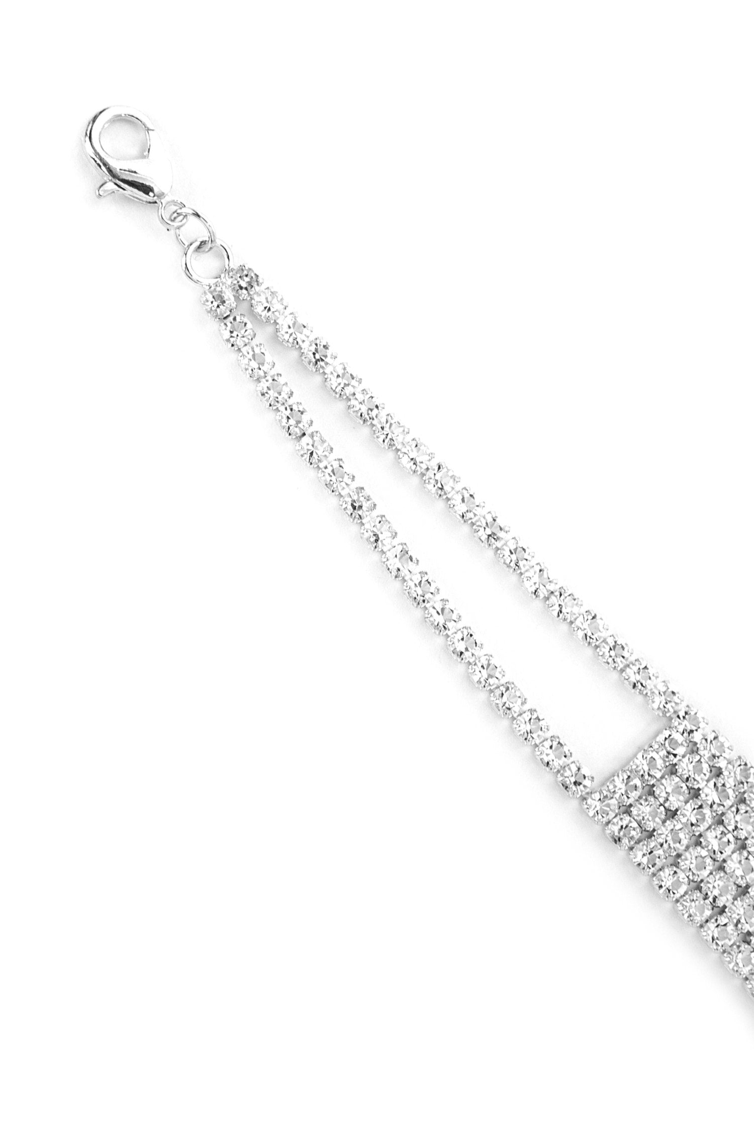 Simple Glam Rhinestone Choker - Image 4