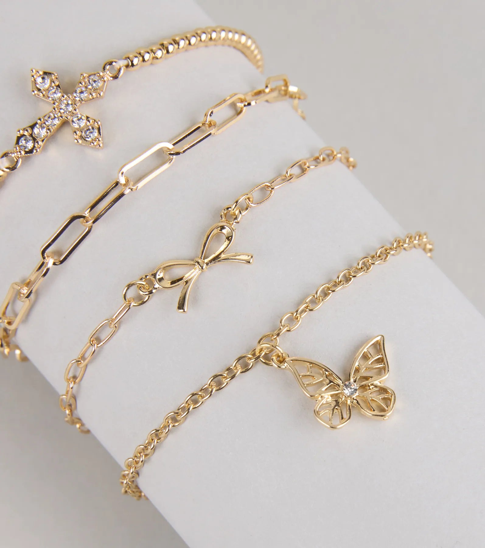 Sweet On Stack Four-Pack Bracelet Set - Image 2