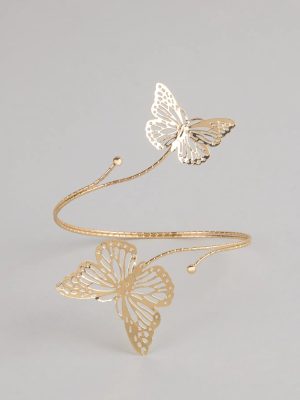 Airy Aura Butterfly Arm Cuff