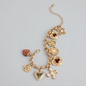 Locked In Charm Chain Bracelet
