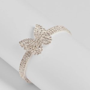 Wishing On Love Rhinestone Butterfly Bracelet